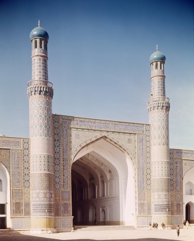 La Masjid-i Jami o Mezquita del Viernes, fundada en 1200, reconstruida en 1498 de Islamic School