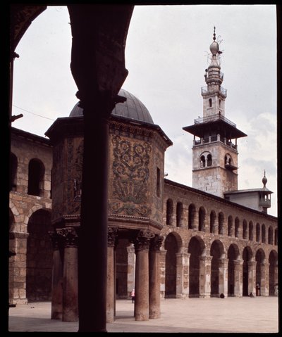 La Mezquita Omeya, también conocida como la Gran Mezquita de Damasco de Islamic School