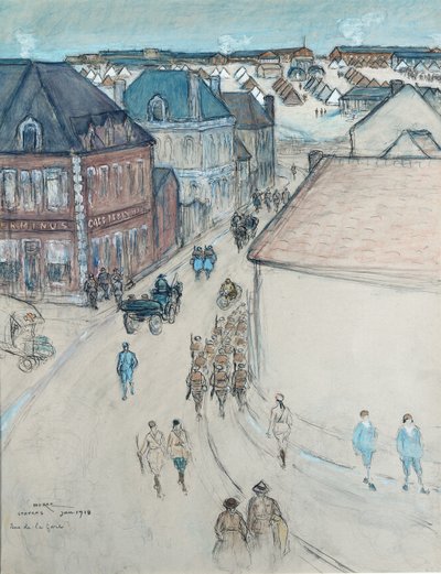 Rue de la Gare (Calle de la Estación) de Iso Rae