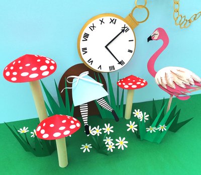 Curiouser and Curiouser, 2016 (en papel) de Isobel Barber