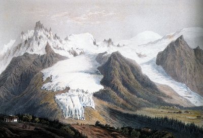 Macizo del Mont-Blanc de Isodore Laurent Deroy