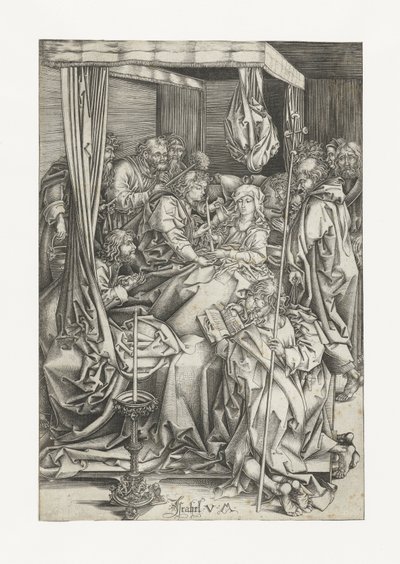 La muerte de María de Israhel van Meckenem
