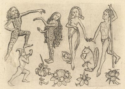Diseños para orfebres de Israhel van Meckenem