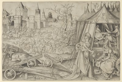 Judith con la Cabeza de Holofernes de Israhel van Meckenem