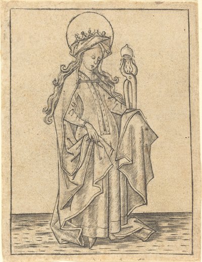 Santa Águeda de Israhel van Meckenem