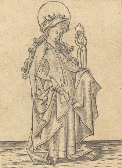 Santa Águeda de Israhel van Meckenem