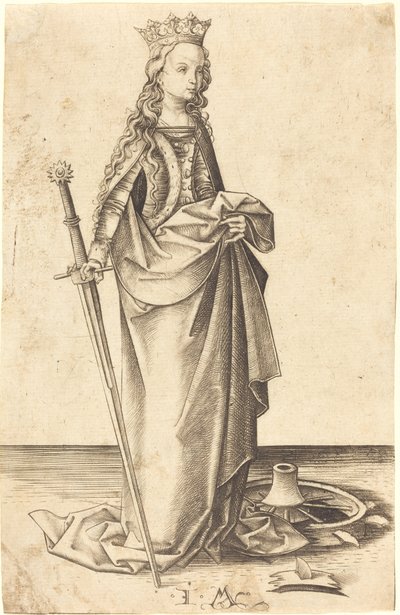 Santa Catalina de Israhel van Meckenem