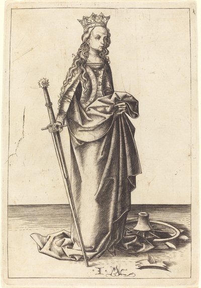 Santa Catalina de Israhel van Meckenem