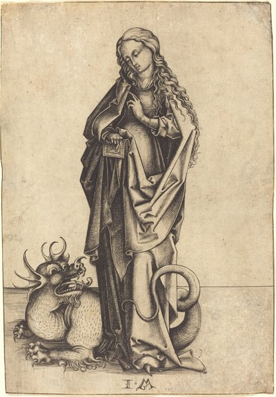 Santa Margarita de Israhel van Meckenem