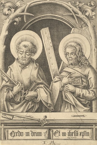 San Pedro y San Andrés de Israhel van Meckenem