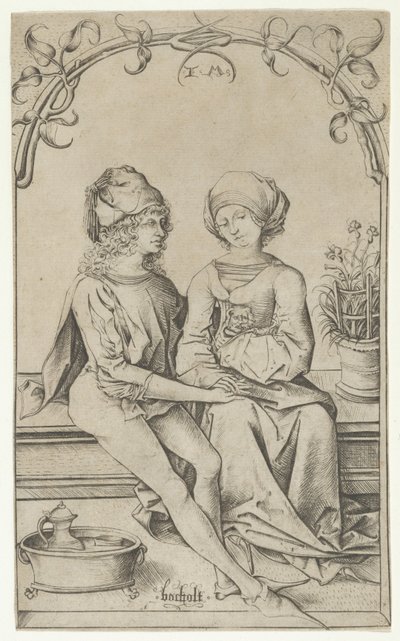 Los amantes de Israhel van Meckenem