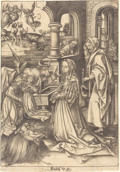 La Natividad de Israhel van Meckenem