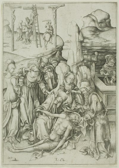 El lamento de Israhel van Meckenem the younger