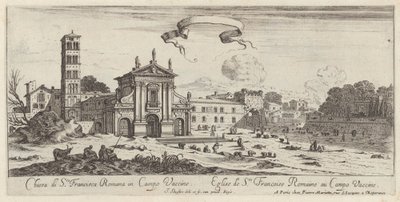 Iglesia de Santa Francisca Romana en Campo Vaccino de Israël Silvestre