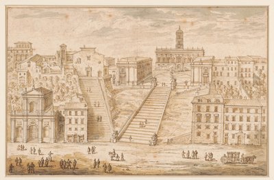 El Capitolio en Roma de Israël Silvestre