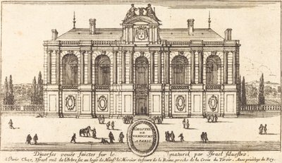 El Hotel de Vandosme en París de Israël Silvestre
