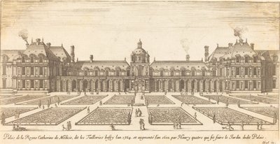 Palacio de la Reina Catalina de Médicis de Israël Silvestre