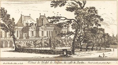Vista del Hotel de Soissons de Israël Silvestre