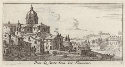 Vista de San Juan de los Florentinos de Israël Silvestre