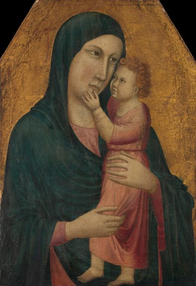 Madonna y Niño de Italian