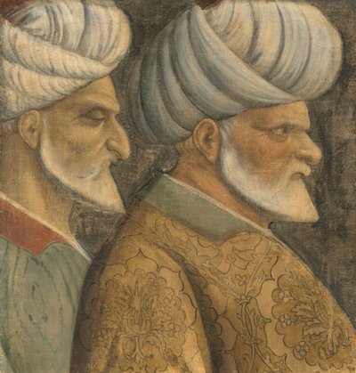 Sinan Reis y Hayreddin Barbarroja de Italian