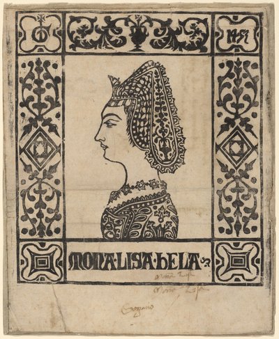 Mona Lisa Bela de Italian 15th Century