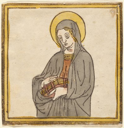 Santa Catalina de Siena, o Santa Clara de Asís de Italian 15th Century