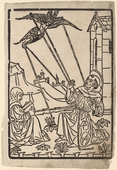 San Francisco Recibiendo los Estigmas de Italian 15th Century