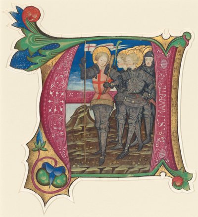 San Mauricio y la Legión Tebana de Italian 15th Century