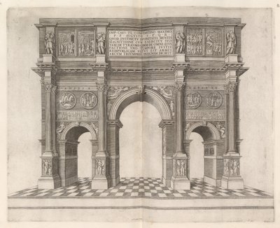 Arco de Constantino de Italian 16th Century