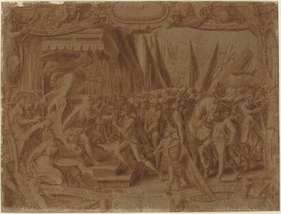 Escena Histórica de Italian 16th Century