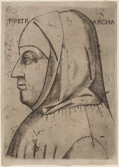 Retrato de Petrarca de Italian 16th Century