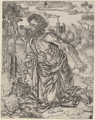 San Jerónimo en penitencia de Italian 16th Century