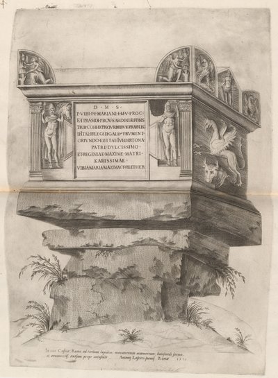 Tumba de Nerón de Italian 16th Century