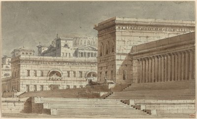 Diseño de escenario de Italian 19th Century