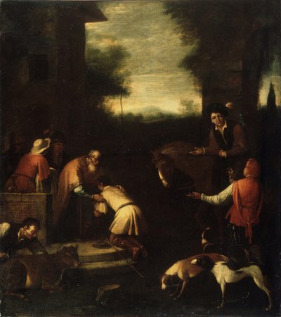 El Regreso del Hijo Pródigo, siglo XVII de Italian Master