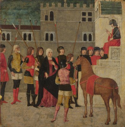La justicia de Trajano de Italian Master