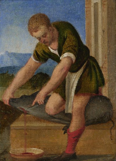 Los Trabajos de los Meses: Diciembre, c. 1580 de Italian Master