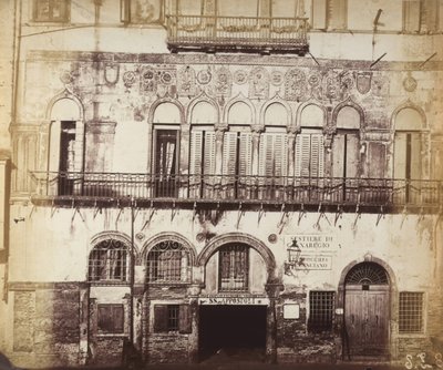 Edificio en el Sestriere di Cannaregio, Venecia de Italian Photographer