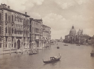 Canal Grande y Chiesa Della Salute de Italian Photographer