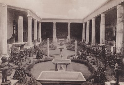 Casa Dei Vettii, Peristilo, Casa de los Vettii, el Peristilo de Italian Photographer