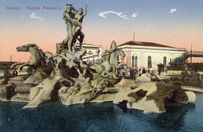 Catania, Italia, Fontana Proserpina de Italian Photographer