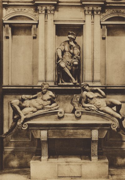 Firenze / Florencia: Capillas de los Medici, Monumento a Lorenzo de 