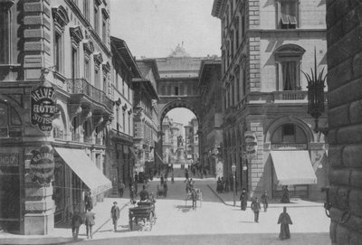 Florencia, Vía Strozzi de Italian Photographer