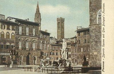 Florencia, Italia, Piazza Signoria de Italian Photographer