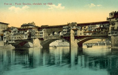 Florencia, Ponte Vecchio de Italian Photographer