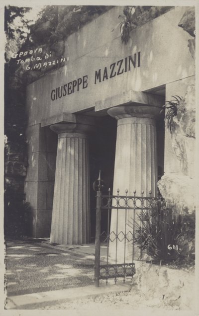 Génova, Tumba de Giuseppe Mazzini de Italian Photographer