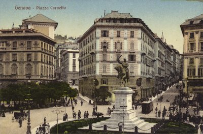 Génova, Piazza Corvetto de Italian Photographer