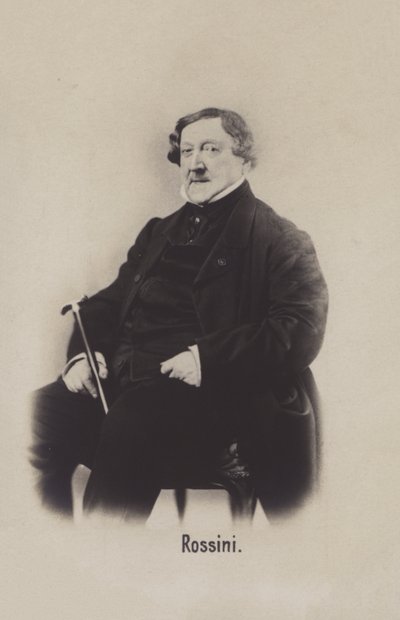 Gioachino Rossini, compositor italiano de Italian Photographer