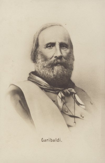 Giuseppe Garibaldi de Italian Photographer